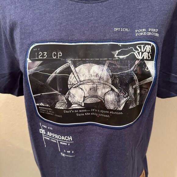 NWT Disney Parks Star Wars Land Millennium Falcon Storyboard Tee S / L - Picture 4 of 4